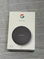 Google Nest Mini (2e generatie) – Zwart – Met doos & adapter, Ophalen of Verzenden, Zo goed als nieuw, Zonder harde schijf