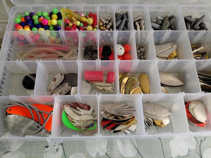 Spinnerbouw materiaal, Watersport en Boten, Hengelsport | Roofvissen, Zo goed als nieuw, Overige typen, Ophalen of Verzenden