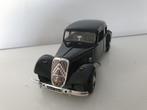 Bburago Citroen T.A. CV 15 traction 1:24 Zwart opknapper, Hobby en Vrije tijd, Modelauto's | 1:24, Ophalen of Verzenden, Gebruikt