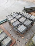 Kruispannen kruisdakpannen ca 450, Doe-het-zelf en Verbouw, Dakpannen en Dakbedekking, Ophalen, Overige materialen, Zwart, 15 m² of meer