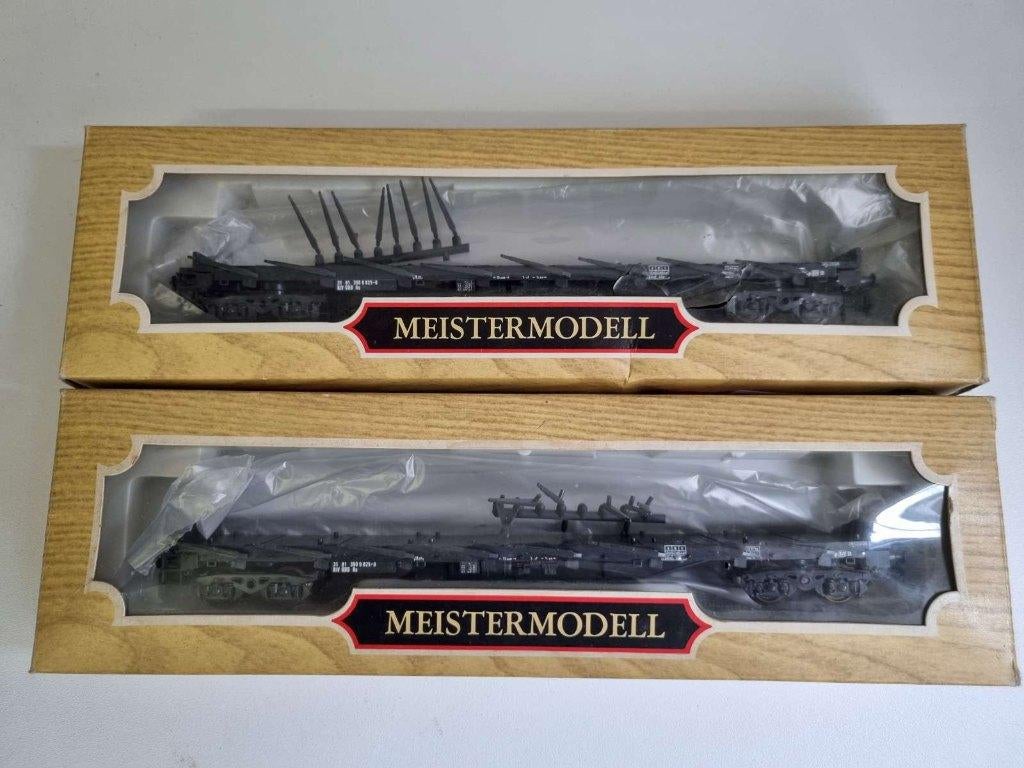 Liliput 201 10 (x2) - Rongenwagen van de ÖBB, Gelijkstroom, Wagon, Ophalen of Verzenden, Zo goed als nieuw