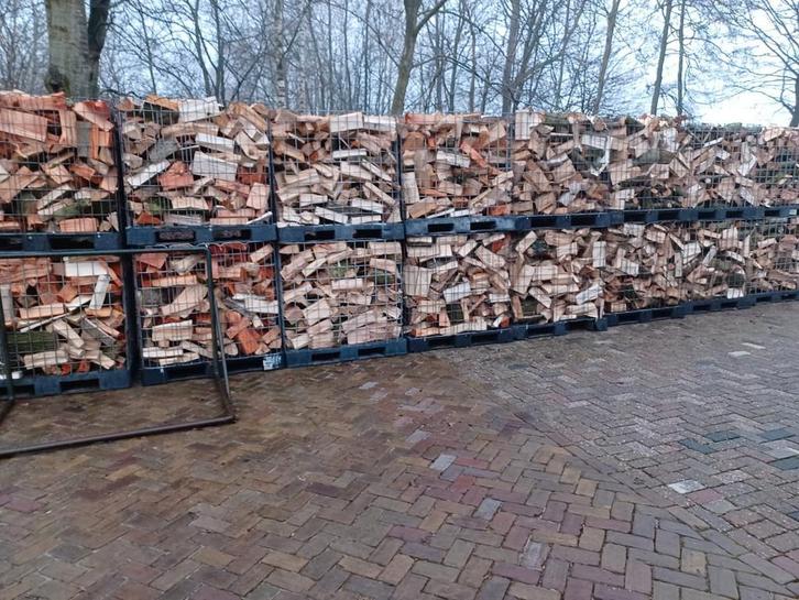 Droog  Brandhout, Haardhout, Kachelhout, openhaardhout, Tuin en Terras, Haardhout, Blokken, 6 m³ of meer, Ophalen