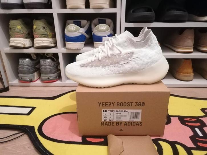 Adidas yeezy boost 380 Calcite Glow maat, Kleding | Heren, Schoenen, Nieuw, Sneakers of Gympen, Wit, Ophalen of Verzenden