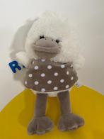 2615 nicotoy eend gans wit grijs, Kinderen en Baby's, Speelgoed | Knuffels en Pluche, Ophalen of Verzenden, Zo goed als nieuw