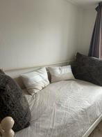 IKEA Tromsnes Slaapbank - 1 Persoons, Gebruikt, 90 cm, Eenpersoons, Wit