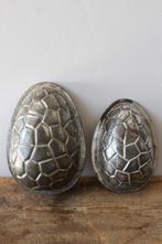 Oude brocante chocolademal ei Nr.1 *Pronck & Praal*, Ophalen of Verzenden