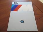 Folder BMW M3 E30, BMW M5 E28, BMW 635 CSi E24 1986, Boeken, BMW, BMW, Ophalen of Verzenden, Zo goed als nieuw