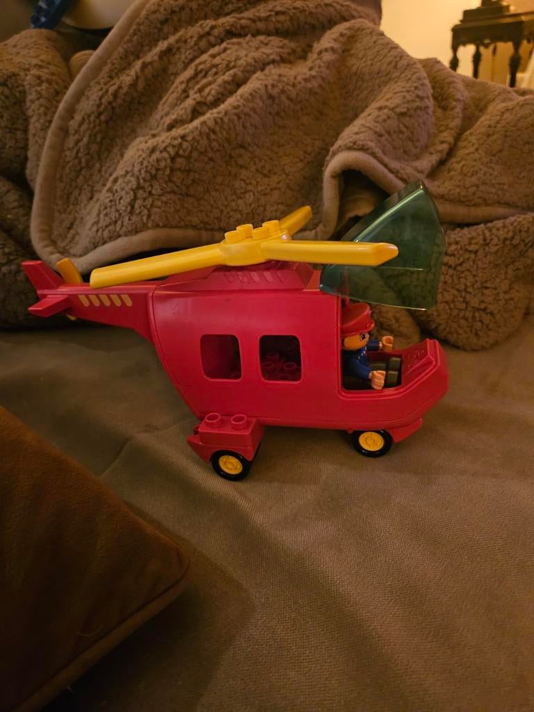 LEGO DUPLO HELICOPTER/ RETRO, Ophalen of Verzenden, Gebruikt