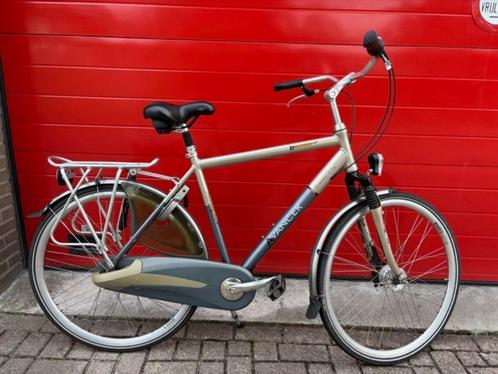 Avancer Manhattan , naafdynamo, v. voorvork en v. zadelpen, Fietsen en Brommers, Fietsen | Heren | Herenfietsen, Gebruikt, Overige merken