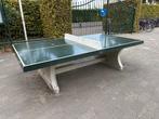 2x Betonnen Tafeltennistafel - Outdoor, Sport en Fitness, Tafeltennis, Ophalen, Gebruikt, Tafel Outdoor