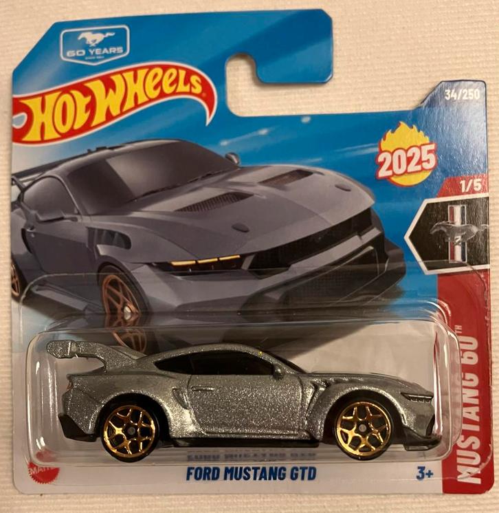Hot Wheels Ford Mustang GTD Mustang 60 Year Anniversary, Hobby en Vrije tijd, Modelauto's | Overige schalen, Nieuw, Auto, Ophalen of Verzenden