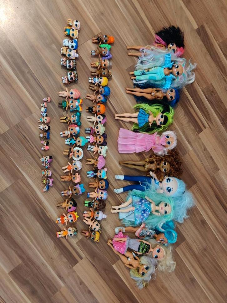 Grote LOL surprise Collectie: Huis, Camper & Poppen!, Kinderen en Baby's, Speelgoed | Poppen, Zo goed als nieuw, Ophalen