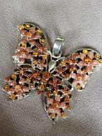 Leuke ketting hanger vlinder, Ophalen of Verzenden, Zo goed als nieuw, Overige materialen, Dier