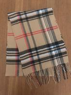 Sjaal pasjmina burberry ruit L dames & heren beige NIEUW, Ophalen of Verzenden, Nieuw, Sjaal