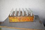 Houten krat Coca Cola met 24 flesjes., Ophalen, Gebruikt, Verpakking