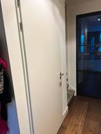 2x Svedex opdekdeur incl. Kozijn 231 x 95, Doe-het-zelf en Verbouw, Ophalen of Verzenden, 80 tot 100 cm, Binnendeur, 215 cm of meer