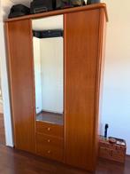 Grote kersenhouten hang/leg kast, 3 deurs en lades, Huis en Inrichting, Ophalen, Gebruikt, 100 tot 150 cm, 200 cm of meer