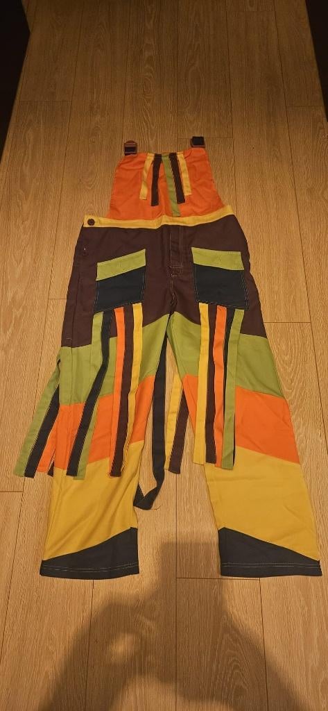 Tuinbroek voor de carnaval, Kinderen en Baby's, Carnavalskleding en Verkleedspullen, Ophalen of Verzenden, Zo goed als nieuw, 170 of groter