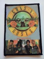 Guns N' Roses mooie zeldzame vintage 80's printed patch 32, Verzenden, Nieuw, Kleding