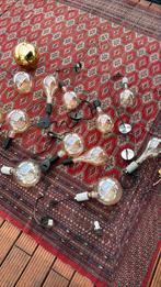 Led peer inclusief armaturen 14 stuks, Huis en Inrichting, Lampen | Kroonluchters, Ophalen of Verzenden, Gebruikt, Glas, .