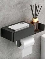 Toiletpapierhouder - Nieuw in doos!, Ophalen of Verzenden, Nieuw, Zwart