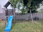 Gebruikte Speelhuisje speeltoestel glijbaan schommel, Kinderen en Baby's, Speelgoed | Buiten | Speeltoestellen, Ophalen, Gebruikt