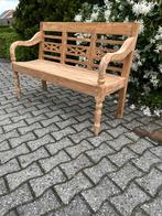 Nieuwe 3 Zits tuinbank handgemaakt van oud teakhout, Ophalen of Verzenden, Nieuw, Teakhout