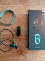 Xiaomi mi smart band 6, Sieraden, Tassen en Uiterlijk, Smartwatches, Xiaomi, Zwart, Ophalen of Verzenden, Zo goed als nieuw