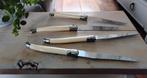 Vintage Laguiole steakmessen - rvs - 5 stuks beschikbaar, Huis en Inrichting, Keuken | Bestek, Ophalen of Verzenden, Gebruikt