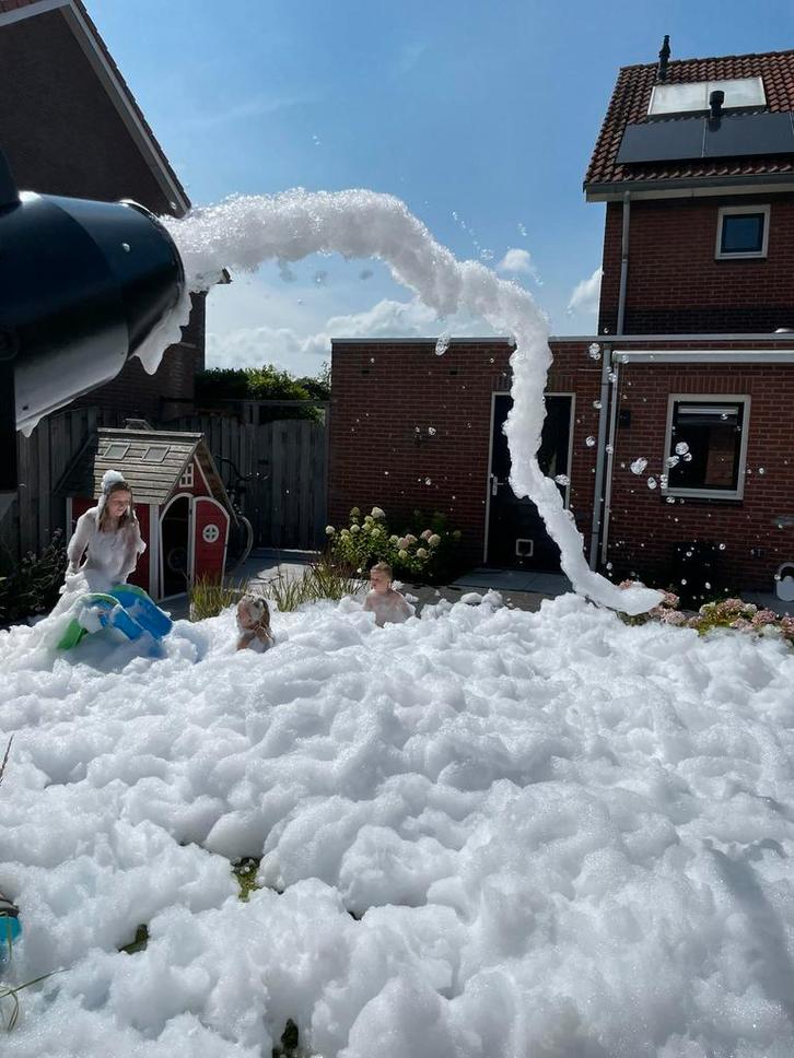 Schuimkannon Huren, Hobby en Vrije tijd, Feestartikelen | Verhuur, Gebruikt, Ophalen of Verzenden