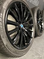 19” originele BMW 5 serie G30 G31 velgen + winterbanden 633, 19 inch, Banden en Velgen, Personenwagen, Gebruikt