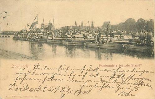 (388-575-029) Dordrecht Pontonniers bij de Staart, Verzamelen, Ansichtkaarten | Nederland, Zuid-Holland, Verzenden