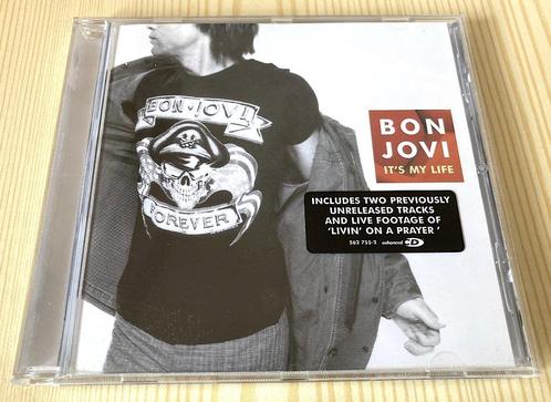 CD Single Bon Jovi - It's My Life (4 Tracks), Cd's en Dvd's, Cd Singles, Zo goed als nieuw, Rock en Metal, 1 single, Maxi-single
