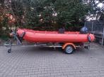 Complete Whaly 435 met Yamaha F15 CEPL & Vanclaes Base 500, Minder dan 1500 kg, Gebruikt, Overige typen, Minder dan 6 meter