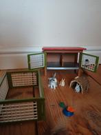 Schleich konijnenhok, Ophalen of Verzenden, Zo goed als nieuw