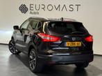 Nissan Qashqai 1.2 Tekna Navi Panoramdak Airco Leder Pdc Cam, Voorwielaandrijving, Euro 5, Gebruikt, Zwart