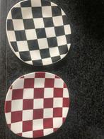 Vier Boch bordjes, Antiek en Kunst, Ophalen of Verzenden