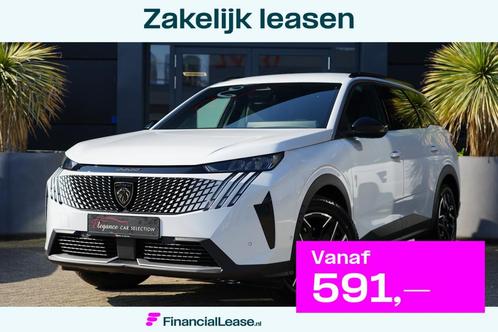Peugeot 5008 1.2 Hybrid 136 e-DSC6 Allure 7p 136pk Panoramic, Auto's, Peugeot, Bedrijf, Lease, Financial lease, 360° camera, ABS