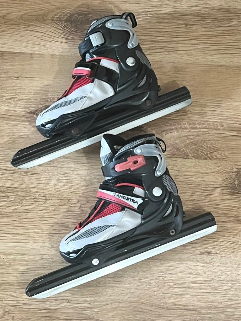 Zandstra Noren verstelbaar  KINDEREN Maten 31-32-33-34, Ophalen of Verzenden, Gebruikt, IJshockeyschaatsen, Zandstra