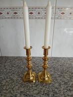 Koperen kandelaars, Antiek en Kunst, Antiek | Kandelaars, Ophalen of Verzenden, Koper of Brons