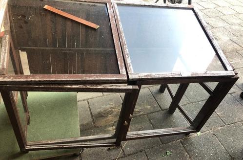 Kweekkast, van hout en glas, Tuin en Terras, Kweekspullen, Zo goed als nieuw, Kweekkast, Ophalen