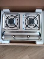 2 pits butagas kooktoestel voor caravan of camper, Caravans en Kamperen, Ophalen of Verzenden, Nieuw