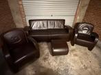 Bank met fauteuils / Sofa with armchair, Ophalen, Zo goed als nieuw