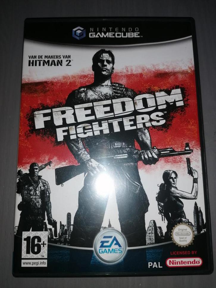 Freedom Fighters - Gamecube, Spelcomputers en Games, Games | Nintendo GameCube, Zo goed als nieuw, Shooter, 1 speler, Vanaf 16 jaar