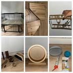 Hamsterkooi, zeer compleet, veel variatie en inrichting, Kooi, Gebruikt, Hamster, 75 tot 110 cm