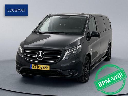 Mercedes-Benz eVito Extra Lang DC Dubbele Cabine Leder 285KM, Auto's, Bestelauto's, Bedrijf, Te koop, ABS, Achteruitrijcamera