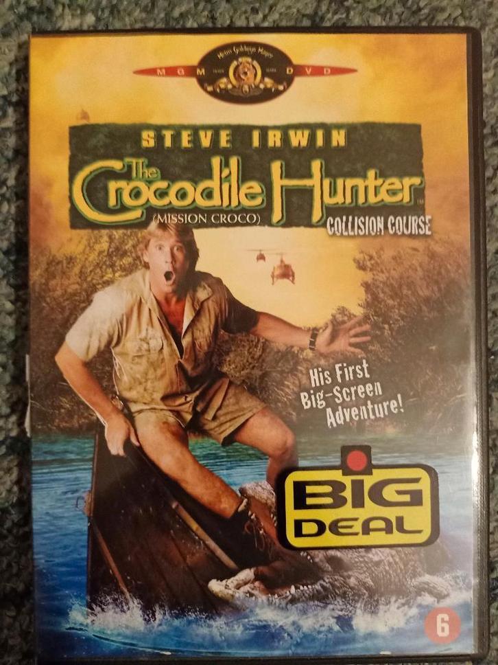 Steve Irwin - the Crocodile Hunter, Cd's en Dvd's, Dvd's | Avontuur, Zo goed als nieuw, Alle leeftijden, Ophalen of Verzenden