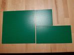 LEGO basisplaten 32x32 en 16x16 groen 3 st, Ophalen of Verzenden, Lego, Zo goed als nieuw, Losse stenen