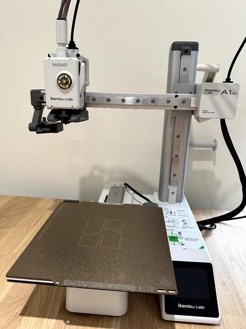 Bambu Lab A1 Mini + Coolplate en assesoires, Computers en Software, 3D Printers, Zo goed als nieuw, Ingebouwde Wi-Fi, Ophalen