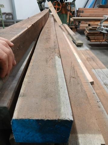 Hardhouten balken/palen kopmaat 80x110. beschikbaar voor biedingen